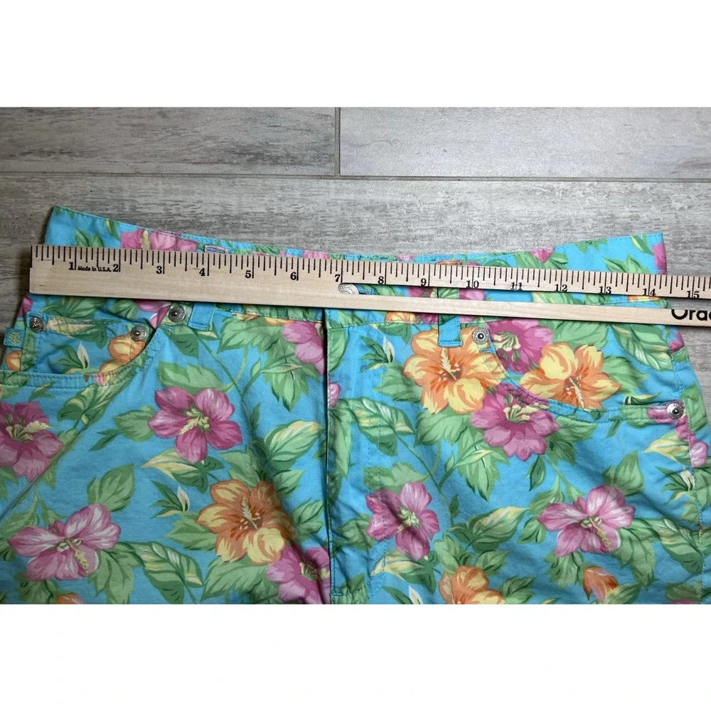 RALPH LAUREN (8) LRL Women Capris Floral-Resortwear-Summer-Hawaiian-Cruise-Party